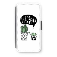 Hey you cactus: iPhone 8 Flip Hoesje