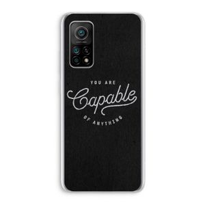 Capable: Xiaomi Mi 10T 5G Transparant Hoesje