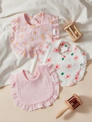 5-Pack Cotton Terry Burp Cloths For Baby Boys, Dinosaur Print, Soft And Absorbent Multicolor_6 / one-size