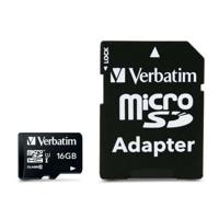 Micro SD geheugenkaart met adapter Verbatim Premium 16 GB