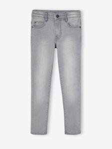 Slim fit jongensjeans Morphologik "waterless" heupomtrek SMALL denimgrijs