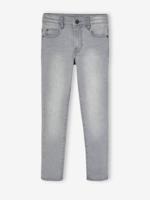 Slim fit jongensjeans Morphologik "waterless" heupomtrek SMALL denimgrijs