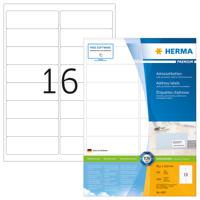 Etiket HERMA 4267 99.1x33.8mm premium wit 1600stuks - thumbnail