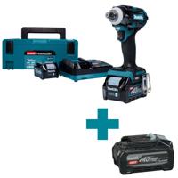 Makita TW004GD201 Accu slagmoersleutel 350Nm 1/2" frictiering XGT 40V Max 2.5Ah in Mbox