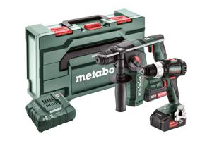 Metabo Combo-set 2.5.2 snoerloze machines  BS 18 LT BL + BH 18 LTX | 18v 2,0 Ah/4.0Ah - 685182000