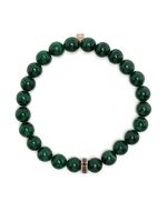 Sydney Evan bracelet en or 14ct à perles - Vert - thumbnail