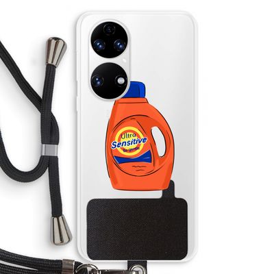 Ultra Sensitive: Huawei P50 Transparant Hoesje met koord