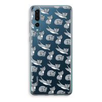 Poezen: Huawei P20 Pro Transparant Hoesje