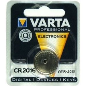 Varta CR2016 lithium batterij 3 V 80 mAh 1-blister