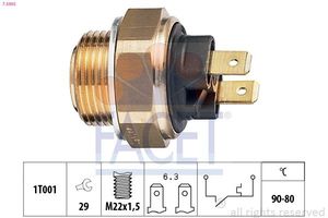 Temperatuurschakelaar, radiateurventilator 75002