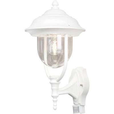 Konstsmide Parma 7235-250 Buitenlamp met bewegingsmelder (wand) E27 75 W Wit