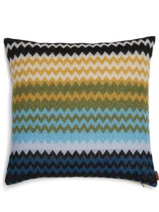 Missoni Home coussin Humbert à motif géométrique - Bleu