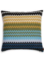 Missoni Home coussin Humbert à motif géométrique - Bleu - thumbnail