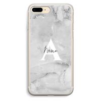 Ivory Marble: iPhone 7 Plus Transparant Hoesje