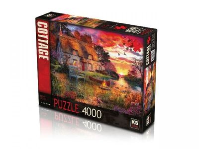 Legpuzzel Sunset Cottage 4000 stukjes