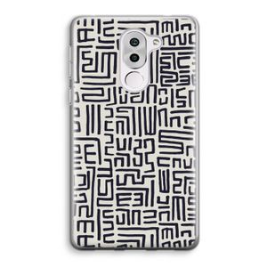 Moroccan Print: Honor 6X Transparant Hoesje