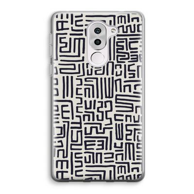 Moroccan Print: Honor 6X Transparant Hoesje