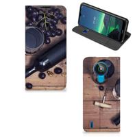 Nokia 1.4 | Flip Style Cover | Wijn