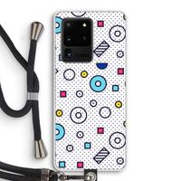 8-bit N°9: Samsung Galaxy S20 Ultra Transparant Hoesje met koord