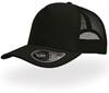 Atlantis AT517 Rapper Jersey Cap - Black - One Size