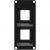 Caymon CASY107/B 2x procab keystone voor CASY-chassis