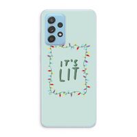 It's Lit: Samsung Galaxy A73 Transparant Hoesje