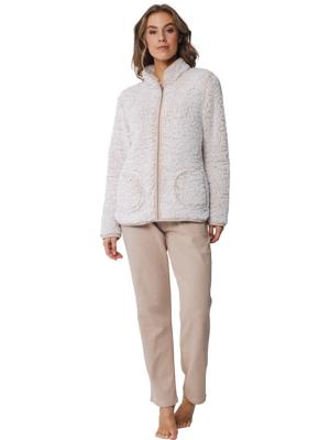 Teddy Huispak Fleece - Fluffy Loungeset - Warm winter 2-delig huispak vrouwen