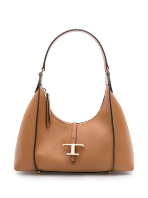 Tod's sac porté épaule T Timeless en cuir - Tons neutres