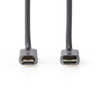 Nedis Ultra High Speed HDMI-Kabel | HDMI Connector | HDMI Connector | 8K@60Hz | 48 Gbps | 5.00 m | Rond | 6.7 mm | Gun Metal Grijs | Cover Box - - thumbnail