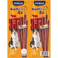 Vitakraft Beefstick rund hondensnack (4 st.) 10 verpakkingen Vitakraft Beefstick rund hondensnack (4 st.) 10 verpakkingen