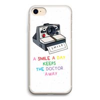 Smile: iPhone 7 Transparant Hoesje