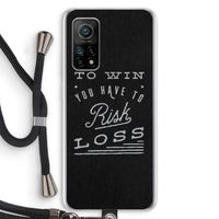 Risk loss: Xiaomi Mi 10T 5G Transparant Hoesje met koord