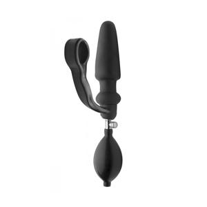 Exxpander Inflatable Plug With Cock Ring