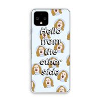 Hello: Pixel 4 Transparant Hoesje