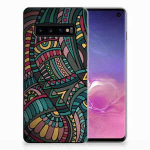 Samsung Galaxy S10 TPU bumper Aztec