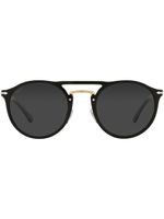 Persol lunettes de soleil à monture ronde - Noir