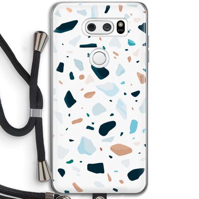 Terrazzo N°13: LG V30 Transparant Hoesje met koord