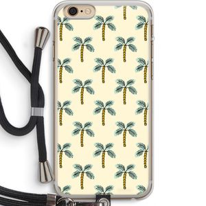 Paradise: iPhone 6 PLUS / 6S PLUS Transparant Hoesje met koord