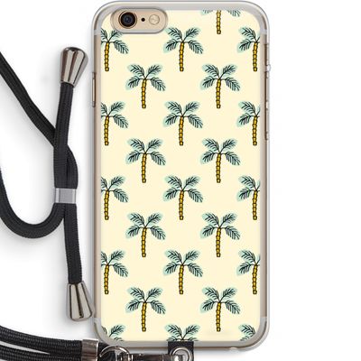 Paradise: iPhone 6 PLUS / 6S PLUS Transparant Hoesje met koord