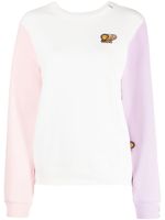 *BABY MILO® STORE BY *A BATHING APE® sweat colour block à logo brodé - Blanc