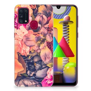 Samsung Galaxy M31 TPU Case Bosje Bloemen