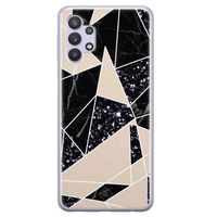 Samsung Galaxy A32 5G siliconen hoesje - Abstract painted