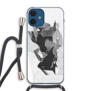 House: iPhone 12 Transparant Hoesje met koord