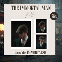 Heather Highland Pet | Harris Tweed | Klassieke Flat Cap | Groen | Peaky Blinders