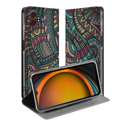 Samsung Galaxy Xcover 7 Pro | Flip Style Cover | Aztec
