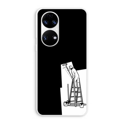 Musketon Painter: Huawei P50 Transparant Hoesje