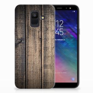 Samsung Galaxy A6 (2018) Bumper Hoesje Steigerhout