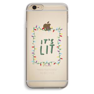 It's Lit: iPhone 6 / 6S Transparant Hoesje