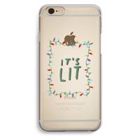 It's Lit: iPhone 6 / 6S Transparant Hoesje - thumbnail