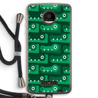 Crocs: Motorola Moto Z Force Transparant Hoesje met koord